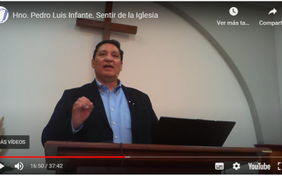 Hno. Pedro Luis Infante. Sentir de la Iglesia