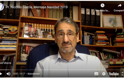 Pr. Nicolás García, Mensaje Navidad 2019