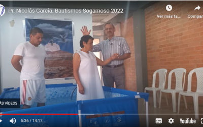 Pr. Nicolás García. Bautismos Sogamoso 2022