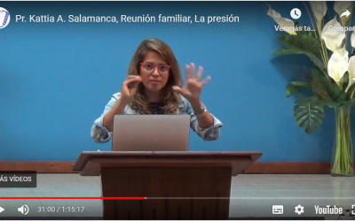 Pr. Kattia A. Salamanca, Reunión familiar, La presión