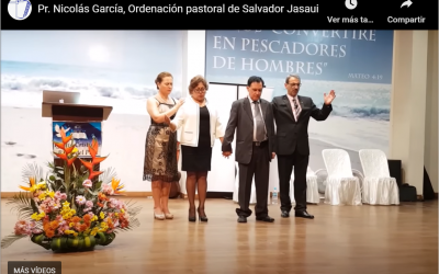 Pr. Nicolás García, Ordenación pastoral de Salvador Jasaui