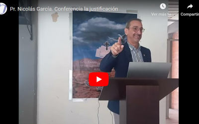 Pr. Nicolás García. Conferencia la justificación