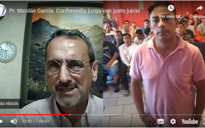 Pr. Nicolás García. Conferencia juzga con justo juicio