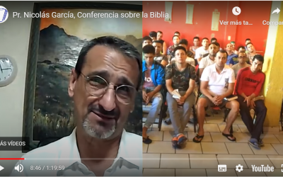 Pr. Nicolás García, Conferencia sobre la Biblia