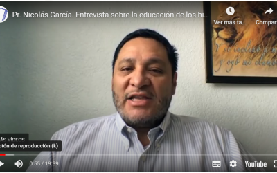Pr. Nicolás García. Entrevista sobre la educación de los hijos