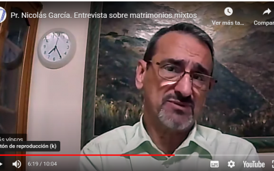 Pr. Nicolás García. Entrevista sobre matrimonios mixtos
