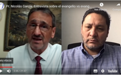 Pr. Nicolás García. Entrevista sobre el evangelio vs evangélico