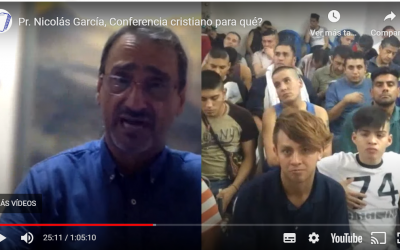 Pr. Nicolás García, Conferencia cristiano para qué?