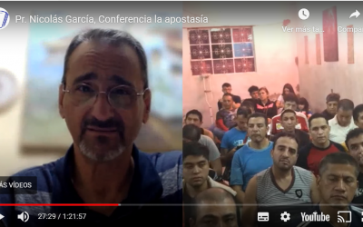 Pr. Nicolás García, Conferencia la apostasía