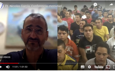 Pr. Nicolás García, Conferencia eternidad