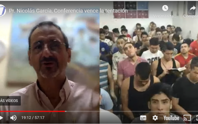 Pr. Nicolás García, Conferencia vence la tentación