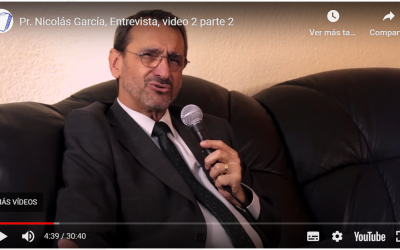 Pr. Nicolás García, Entrevista, video 2 parte 2