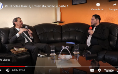 Pr. Nicolás García, Entrevista, video 4 parte 1