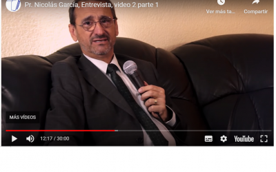 Pr. Nicolás García, Entrevista, video 2 parte 1