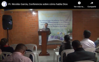 Pr. Nicolás García, Conferencia sobre cómo habla Dios