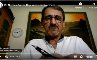 Pr. Nicolás García, Depurando motivaciones