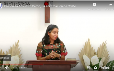 Diaconisa Ana Ruth Cerón, La encarnación de Cristo