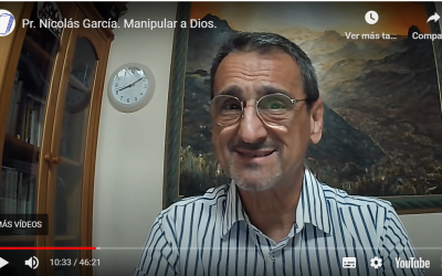 Pr. Nicolás García. Manipular a Dios.