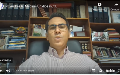 Pr. Andrés G. Medina. Un dios inútil.