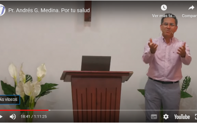 Pr. Andrés G. Medina. Por tu salud