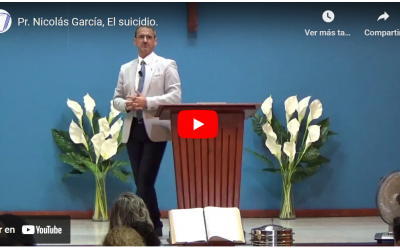 Pr. Nicolás García, El suicidio.