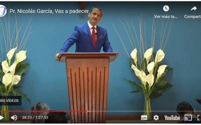 Pr. Nicolás García, Vas a padecer