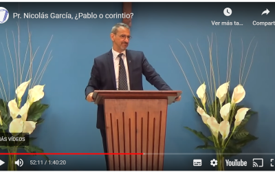 Pr. Nicolás García, ¿Pablo o corintio?