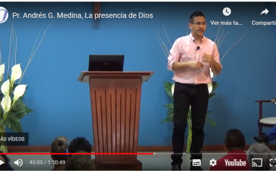 Pr. Andrés G. Medina, La presencia de Dios