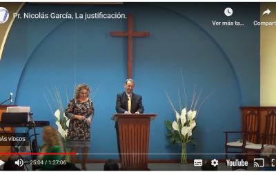 Pr. Nicolás García, La justificación.