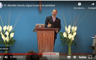 Pr. Nicolás García, sigue la paz y la santidad.
