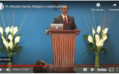 Pr. Nicolás García, Religión o espiritualidad