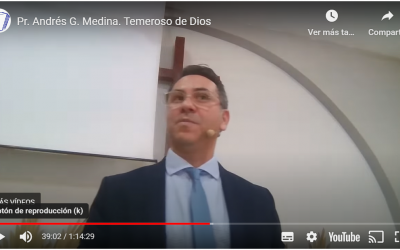 Pr. Andrés G. Medina. Temeroso de Dios