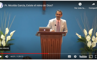 Pr. Nicolás García, Existe el reino de Dios?