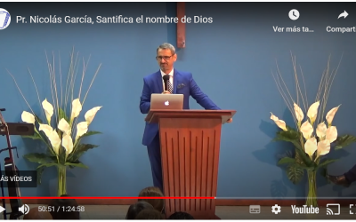 Pr. Nicolás García, Santifica el nombre de Dios