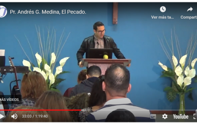 Pr. Andrés G. Medina, El Pecado.
