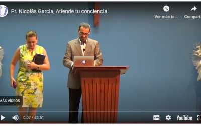 Pr. Nicolás García, Atiende tu conciencia