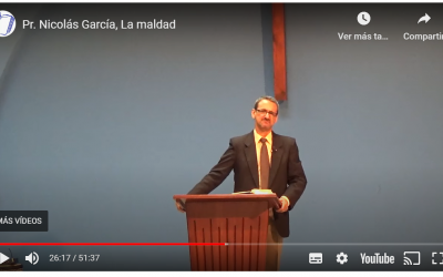 Pr. Nicolás García, La maldad