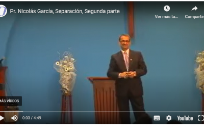 Pr. Nicolás García, Separación, Segunda parte