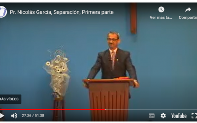 Pr. Nicolás García, Separación, Primera parte