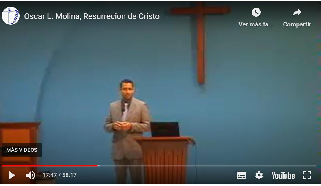 Oscar L. Molina, Resurrecion de Cristo