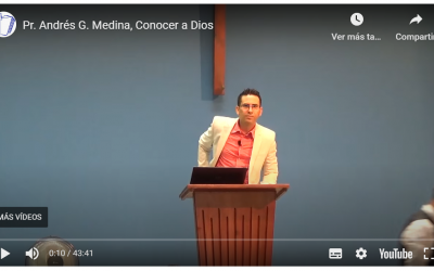 Pr. Andrés G. Medina, Conocer a Dios