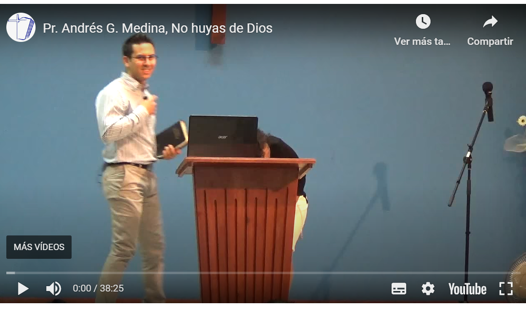 Pr. Andrés G. Medina, No huyas de Dios