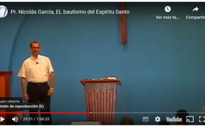 Pr. Nicolás García, EL bautismo del Espíritu Santo