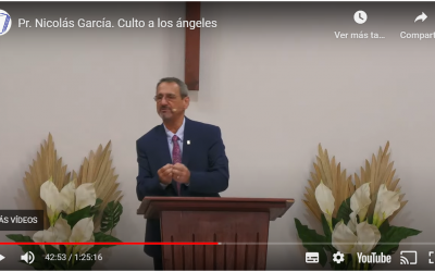 Pr. Nicolás García. Culto a los ángeles