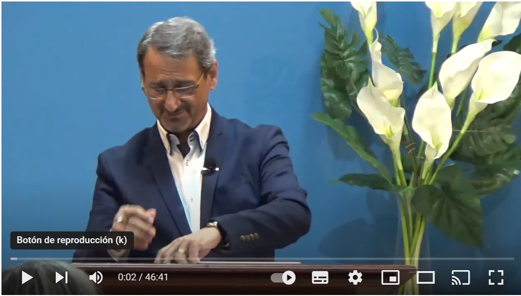 Pr. Nicolás García, medita y aplica