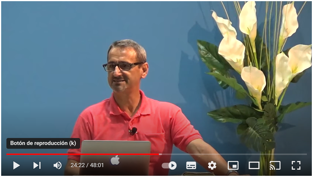 Pr. Nicolás García, 2Corintios 7.3-4