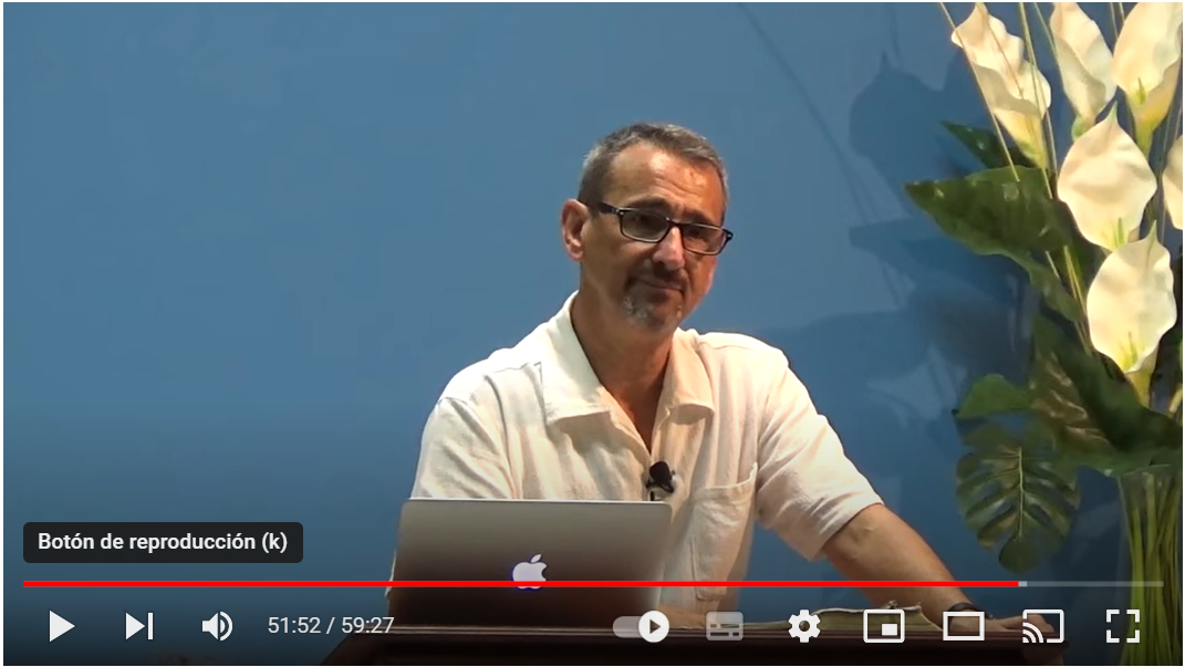 Pr. Nicolás García, 2Corintios 7.8
