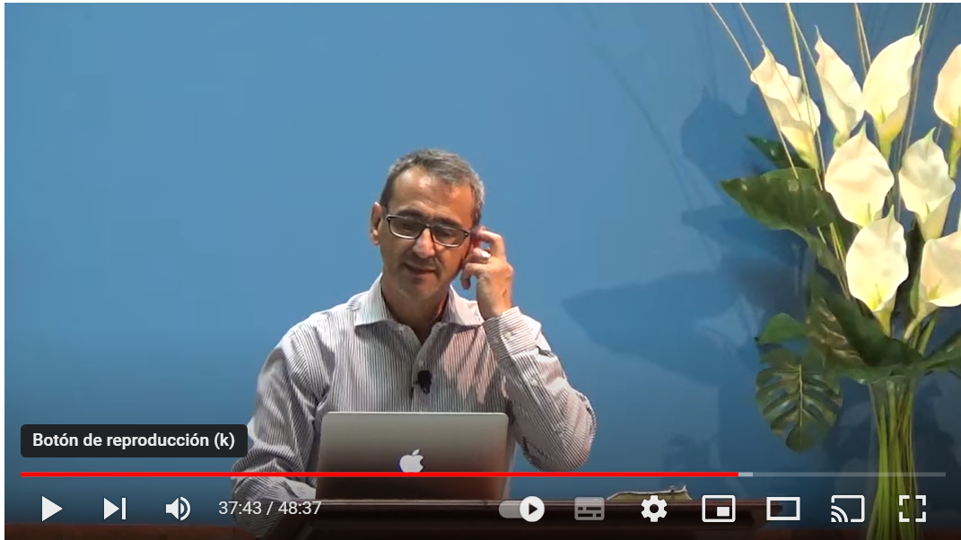Pr. Nicolás García, 2Corintios 7.8-11