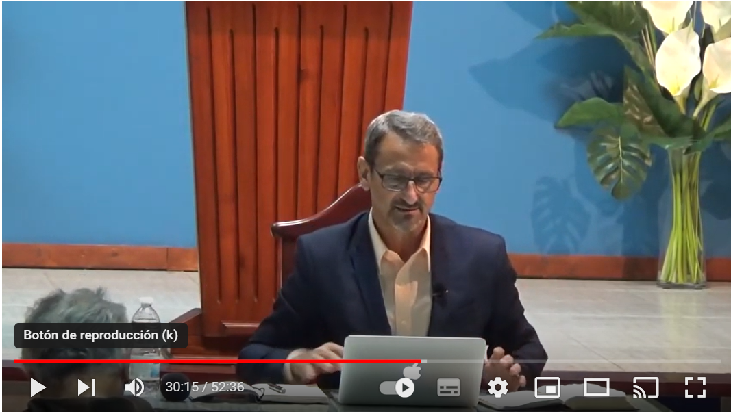 Pr. Nicolás García, 2Corintios 8.24-9.1