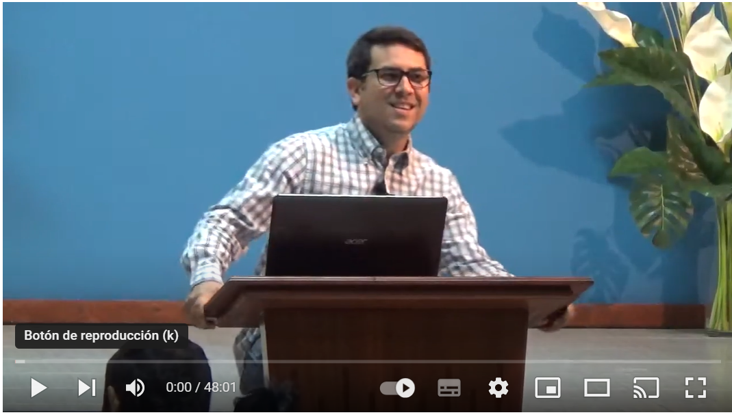 Pr. Andrés G. Medina, 2Corintios 10.8-9